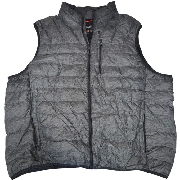 Hawke & Co. Other - Hawke & Co Sport Down Puffer Vest Mens XXL Gray Full Zip Performance